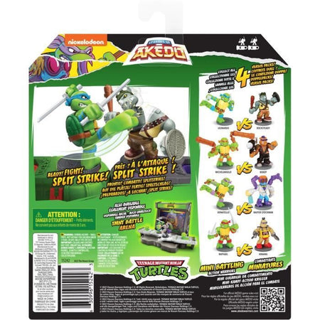 Figure Leonardo vs Kraang - Akedo - Moose Toys