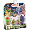 Figure di Raffaello vs Rocksteady - Akedo - Moose Toys