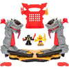 Ninja Fury Combat Arena - MOOSE TOYS - AKEDO - Combatti con figurine, controller ed effetti sonori