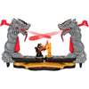 Ninja Fury Combat Arena - MOOSE TOYS - AKEDO - Combatti con figurine, controller ed effetti sonori