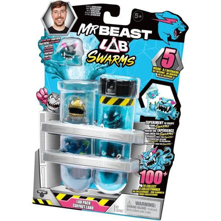Statuette in miniatura - MrBeast Lab Swarms - 5 modelli casuali, 2,5 cm, oltre 100 da collezionare