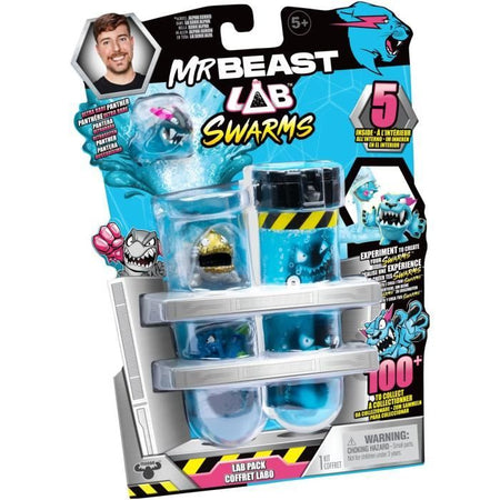 Statuette in miniatura - MrBeast Lab Swarms - 5 modelli casuali, 2,5 cm, oltre 100 da collezionare
