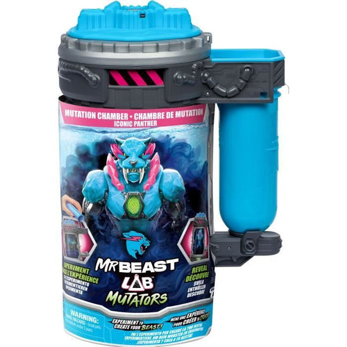 Figurina iconica della camera di mutazione di Mutators Panthere - MR Beast LAB - Esegui un esperimento per creare la tua creatura