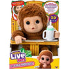 My Baby Monkey - MOOSE TOYS - LITTLE LIVE PETS - Scimmietta interattiva con accessori