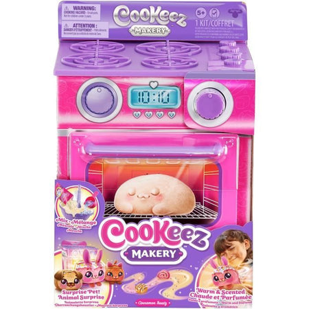 Pasticceria Rosa - MOOSE TOYS - COOKEEZ MAKERY - Forno interattivo, peluche profumato e accessori