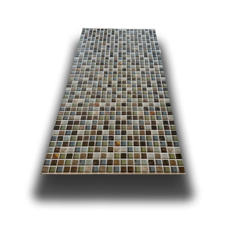 Pannelli 3D Rivestimento a parete in PVC effetto MOSAICO MATERICO 96x48cm Realistici, isolanti, idrorepellenti.