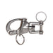 Moschett.Spinnaker C/Grillo Mm.70 C.Rottura Kg1800 Dimensioni: L 65Mm. A 13Mm. B 10Mm. C 10Mm