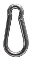 Moschettone Acciaio Inox Mm.40