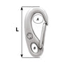 Moschettone Inox 316 Mm 50