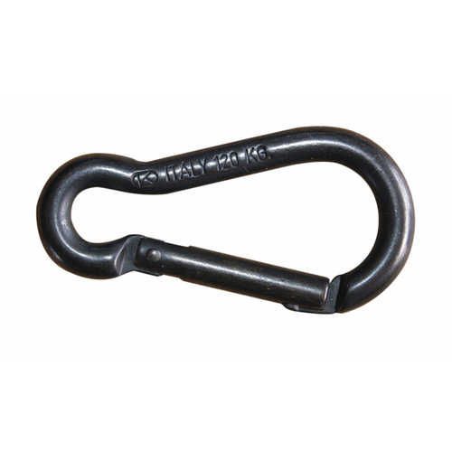 Moschettone Inox 316 Nero 6X60