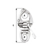Moschettone Per Spinnaker Mm 90