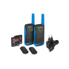 MOTOROLA Walkie Talkie Radios T62 PMR446 - Senza licenza - Abbinamento facile - Blu