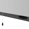 Zanzariera per finestra L125 x H145 cm in alluminio grigio antracite - Tagliabile in larghezza e altezza