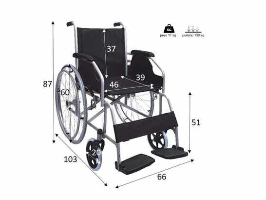 Sedia A Rotelle (Acciaio) MOVIS