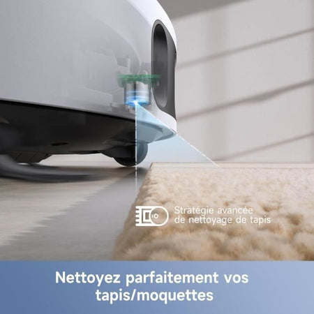 MOVA E30 Ultra - Robot Aspirapolvere con Svuotamento Automatico - Pulizia Automatica del Mocio - Tecnologia RoboSwing