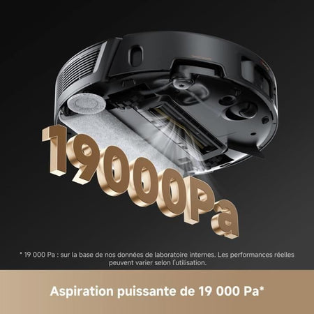 Robot aspirapolvere - MOVA Z50 Ultra - Potente aspirazione da 19.000 Pa - Rilevamento multiplo dello sporco in tempo reale