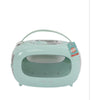 Box trasporto - M PETS - SIXTIES Classic - Maniglia - Zaino - Apertura posteriore - 5 kg max - Blu