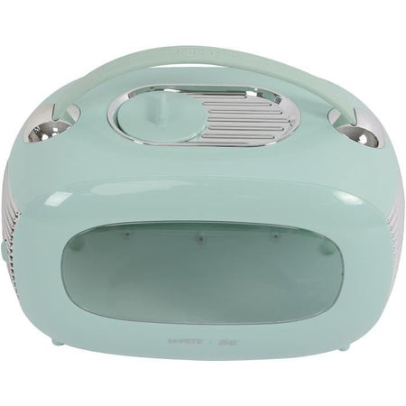 Box trasporto - M PETS - SIXTIES Classic - Maniglia - Zaino - Apertura posteriore - 5 kg max - Blu