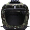 Box di trasporto - M PETS - COMFORT CRATE L - Mimetico - Pieghevole - Struttura in metallo - Griglie di ventilazione