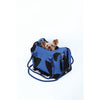 Borsa da trasporto - M PETS - REMIX 2 in 1 Blu - 41 x 28 x 28 cm - Pieghevole - Leggera - Cintura a pettorina
