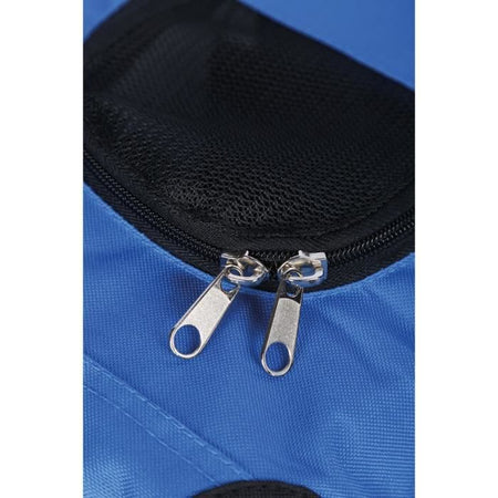 Borsa da trasporto - M PETS - REMIX 2 in 1 Blu - 41 x 28 x 28 cm - Pieghevole - Leggera - Cintura a pettorina