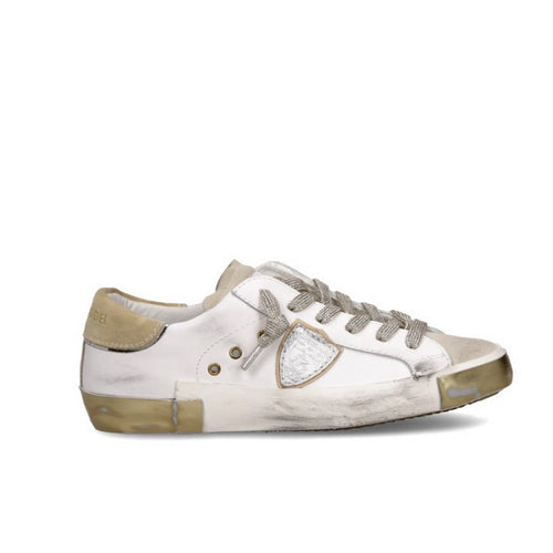Philippe Model sneaker donna philippe model - prsx low woman - bianco da donna