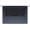 Apple - 15 MacBook Air M3 (2024) - 8 GB di RAM - 512 GB di spazio di archiviazione - Mezzanotte - AZERTY