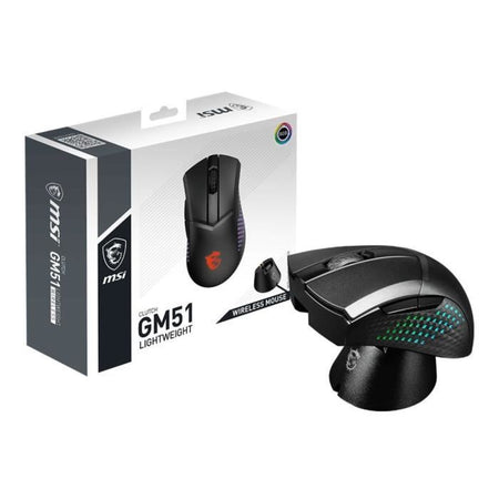 Mouse da gioco wireless - MSI - CLUTCH GM51 WIRELESS LEGGERO