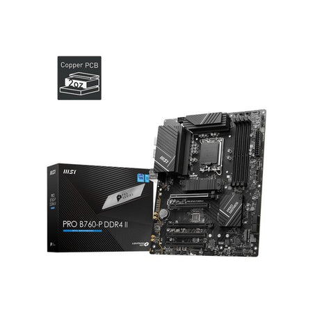 Scheda madre - MSI - PRO B760-P DDR4 II (911-7E29-001)