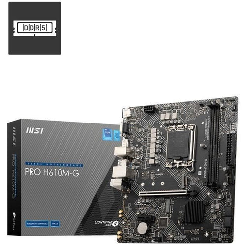Scheda madre - MSI - PRO H610M-G Intel H610 LGA 1700 micro ATX