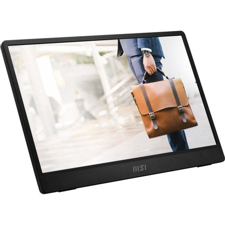 Schermo PC Gamer - MSI - MP161 E2 - 15.6 - Pannello IPS - FHD - 1 ms - 60 Hz - USB-C x2 + Mini HDMI - Attacco per treppiede