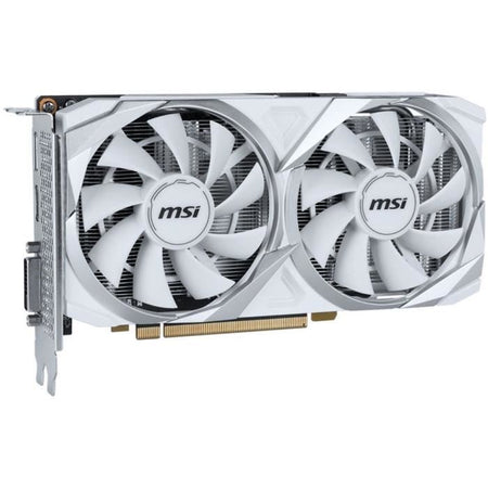 Scheda grafica - MSI - VENTUS RTX 3050 2X XS WHITE 8G OC NVIDIA GeForce RTX 3050 8 GB GDDR6