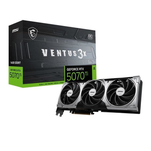 Scheda grafica - MSI - GeForce RTX 5070 Ti VENTUS 3X OC - 16 GB