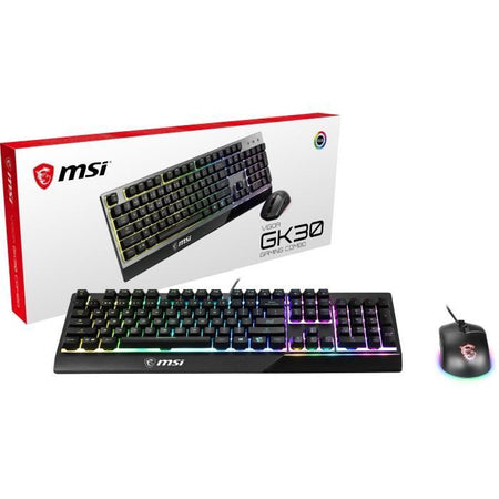 Pacchetto combinato tastiera e mouse MSI Vigor GK30