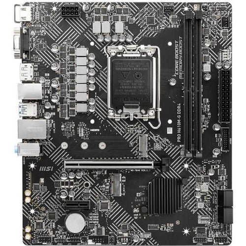 MSI - PRO H610M-G DDR4 - Scheda madre - Socket LGA 1700 - Chipset Intel H610