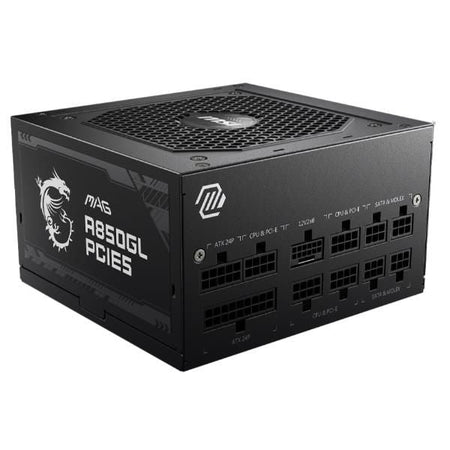 MSI ALIMENTATORE MAG A850GL PCIE5, EU, 850W, FULLY-MODULAR, 80 PLUS GOLD