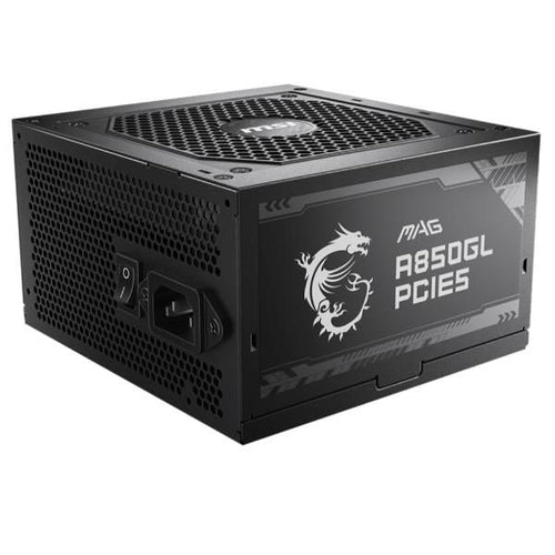 MSI ALIMENTATORE MAG A850GL PCIE5, EU, 850W, FULLY-MODULAR, 80 PLUS GOLD