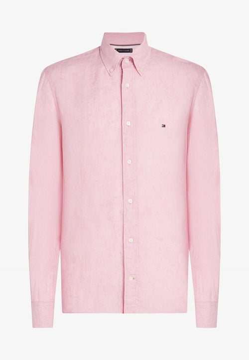 Tommy Hilfiger CAMICIA PIGMENT DYED LI SOLID RF SHIRT da uomo