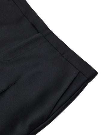 Gucci Pantalone Sartoriale Nero in Tessuto Tecnico da donna