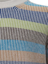 Gran Sasso Maglione Girocollo Multicolor in Cashmere da uomo
