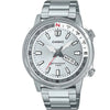 Orologio da uomo Casio Standard Analogico in acciaio inossidabile con quadrante argentato al quarzo MTD-130D-7AVDF 100M