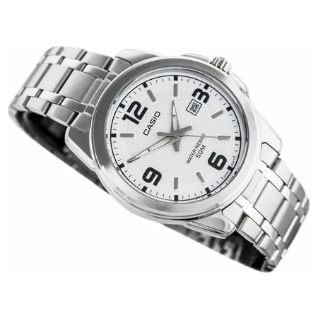 Casio Orologio Analogico al Quarzo Donna con Cinturino in Acciaio Inossidabile MTP-1314D-7A