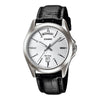 CASIO COLLECTION Mod. DAY DATE - LEATHER, WHITE