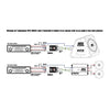 Adattatore - MTX AUDIO - Cavi da altoparlante a RCA 8V - Uscita Remote