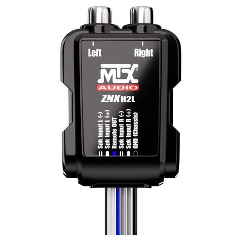 Adattatore - MTX AUDIO - Cavi da altoparlante a RCA 8V - Uscita Remote