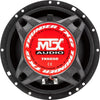 MTX TX665C Altoparlanti coassiali a 2 vie da 16,5 cm 90 W RMS 4O telaio in alluminio bobina tweeter al neodimio con cupola in seta TSV TIL