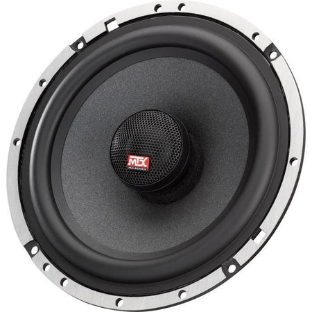 MTX TX665C Altoparlanti coassiali a 2 vie da 16,5 cm 90 W RMS 4O telaio in alluminio bobina tweeter al neodimio con cupola in seta TSV TIL