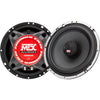 MTX TX665C Altoparlanti coassiali a 2 vie da 16,5 cm 90 W RMS 4O telaio in alluminio bobina tweeter al neodimio con cupola in seta TSV TIL