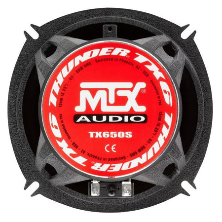 Kit di altoparlanti MTX TX650S 13cm 2 vie 80W RMS 4O telaio in alluminio tweeter al neodimio bobina di seta bobina TSV TIL