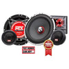 MTX TX665S Kit altoparlanti 16,5 cm 2 vie 90 W RMS 4O telaio in alluminio bobina tweeter al neodimio con cupola in seta TSV TIL